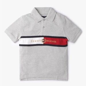 Tommy Hilfiger Kids Gray Polo Shirt